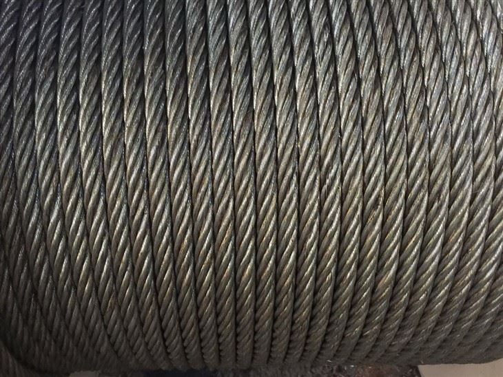 6X26sw+Iwrc, Line Contacted Steel Wire Rope (Galvanized & Ungalvanized)